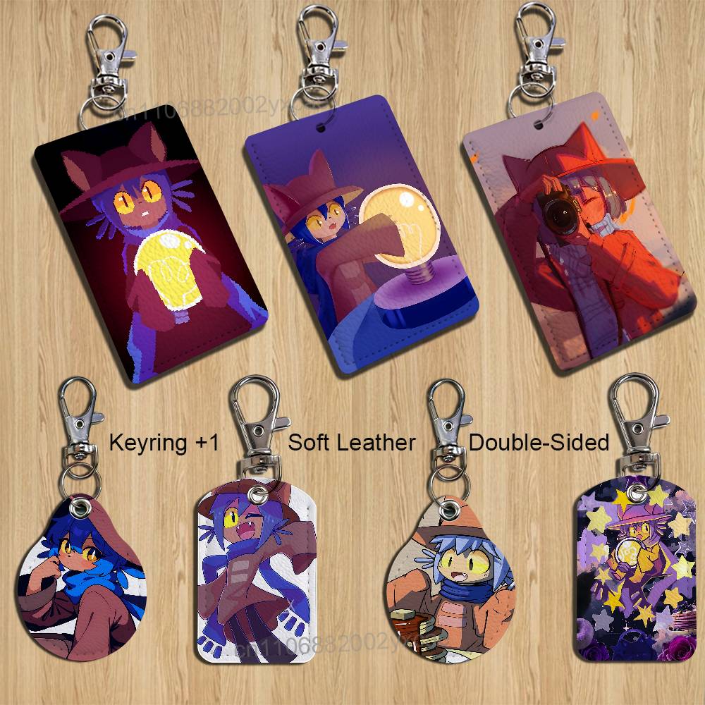 Leather Work Is - Porte-cartes OneShot Niko mignon pour cartes