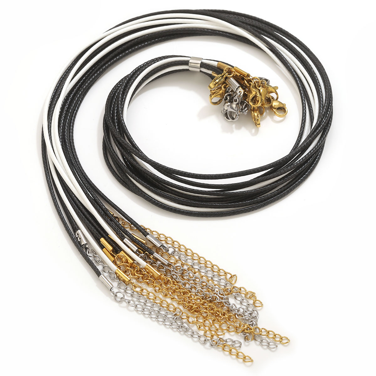 Leatherwork Diy - Collier en cordon de cuir avec