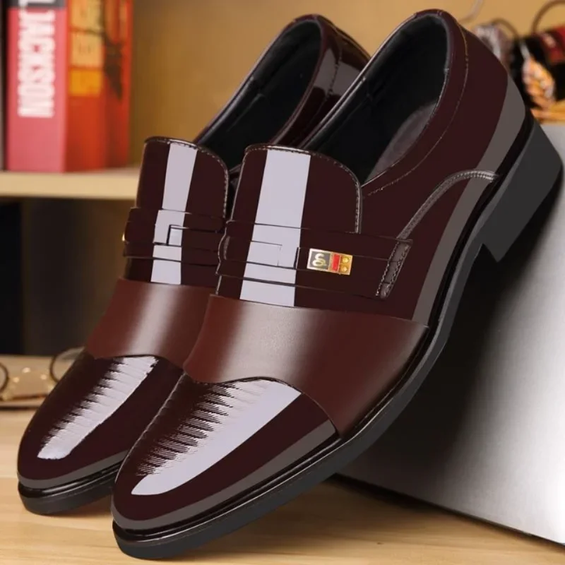 Leather Work Oxfords - Chaussures en cuir pour hommes mariage