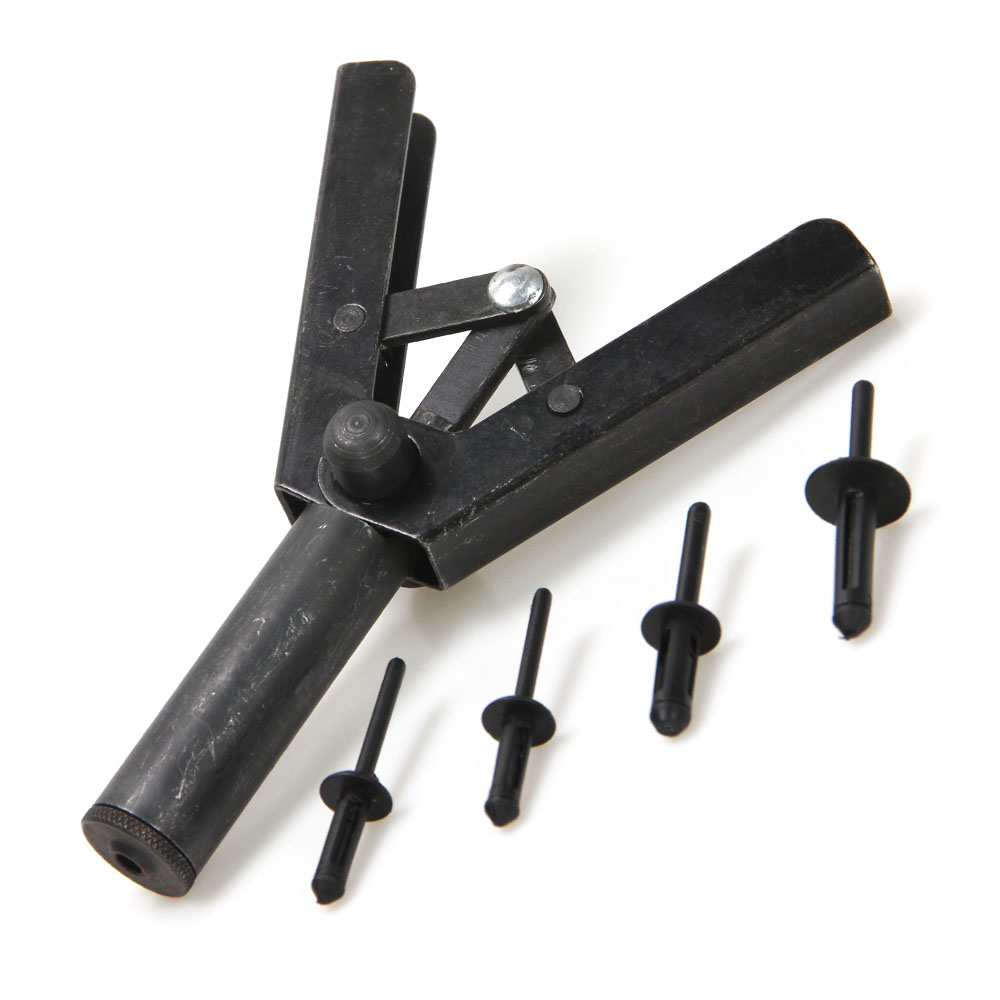 Rivet Setter Tool - Pistolet à rivets en plastique, Kit