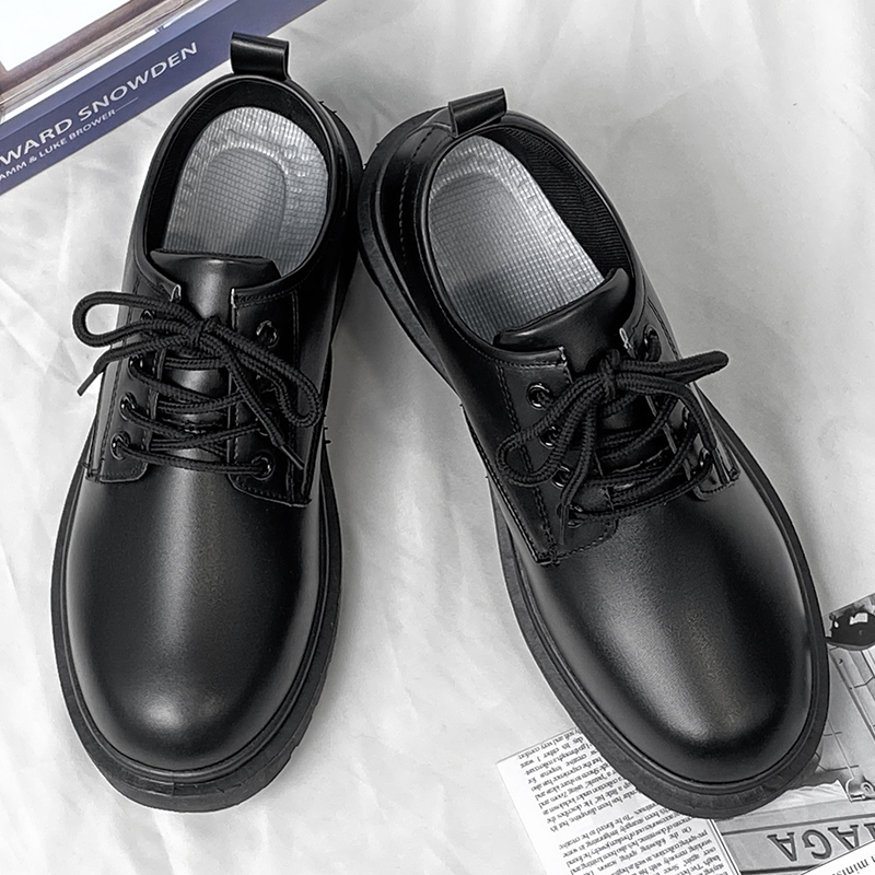 Leather Work Oxfords - Chaussures en cuir confortables décontractées pour
