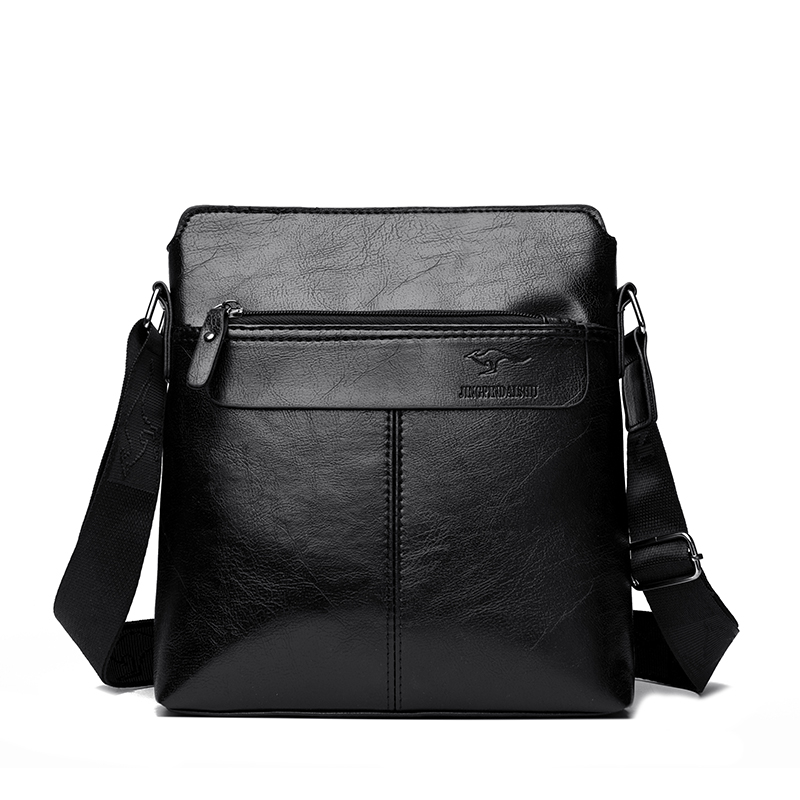 Leather Work Backpack - Sac à dos décontracté pour homme,
