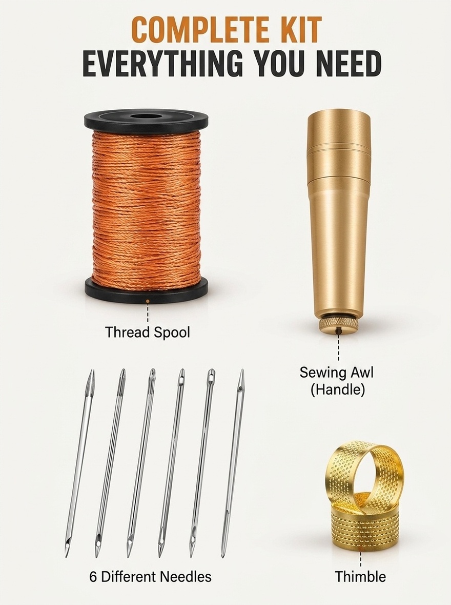 Outil de couture du cuir, aigu - Leatherwork Awl avis et prix