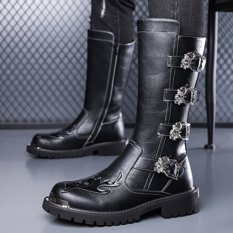 Nouvelles bottes longues en cu - Leatherwork Boots avis et prix