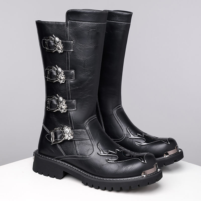 Nouvelles bottes longues en cu - Leatherwork Boots avis et prix