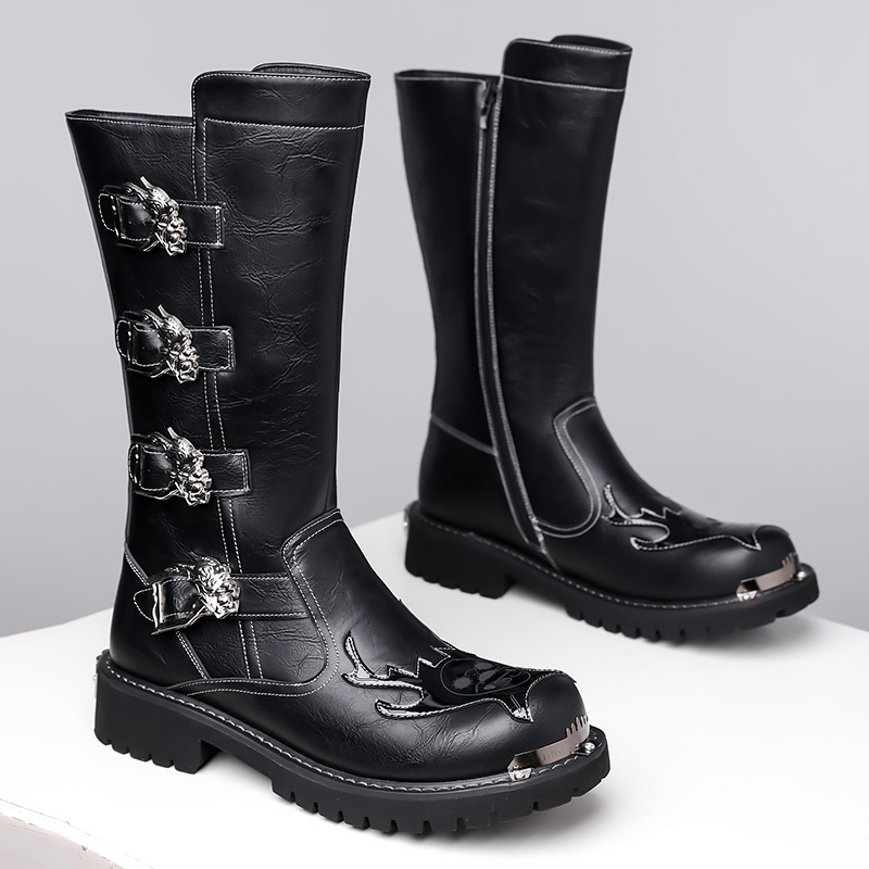 Nouvelles bottes longues en cu - Leatherwork Boots avis et prix