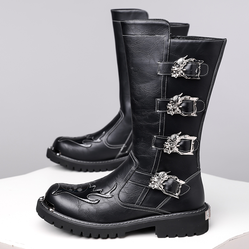 Nouvelles bottes longues en cu - Leatherwork Boots avis et prix