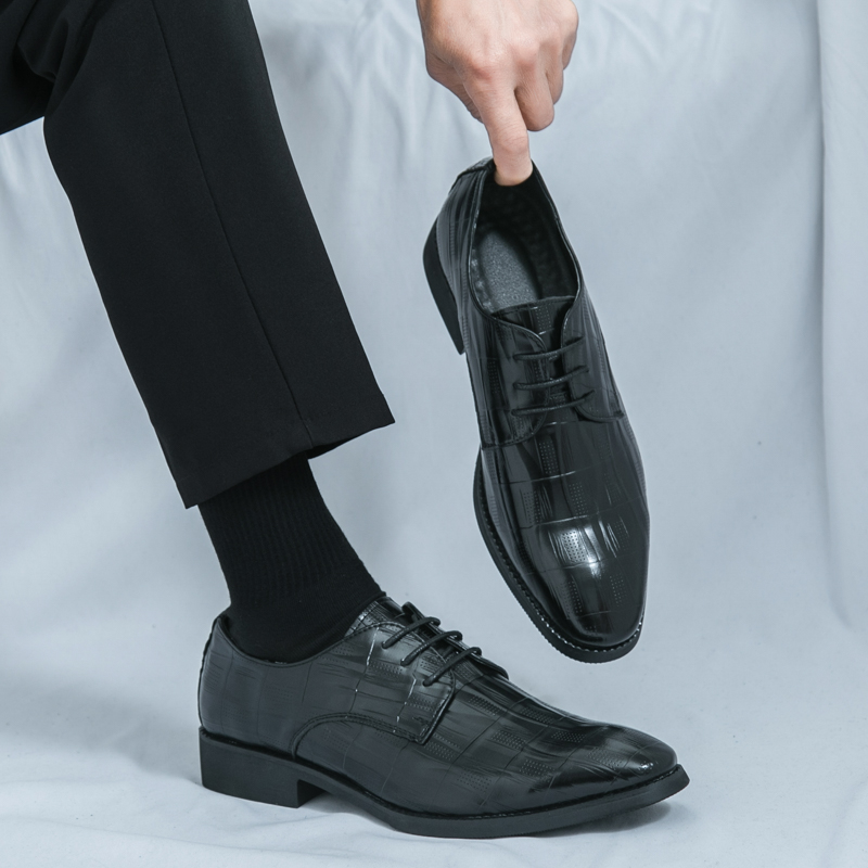 Chaussures en cuir à lacets po - Leather Work Oxfords avis et prix
