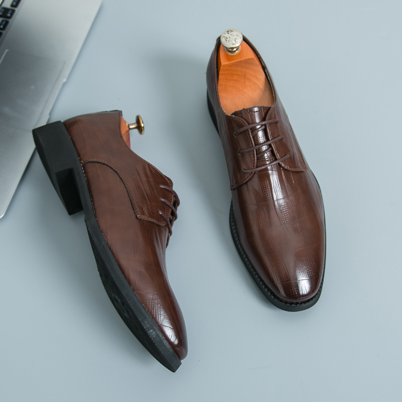 Chaussures en cuir à lacets po - Leather Work Oxfords avis et prix