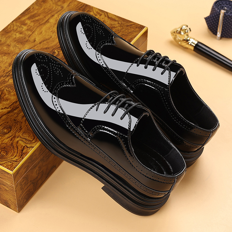 Chaussures habillées en cuir v - Leather Work Oxfords avis et prix