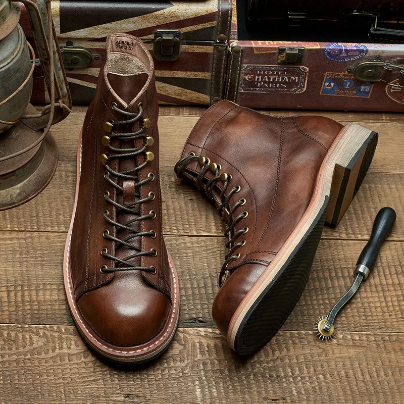 Bottes britanniques faites à l - Leatherwork Boots avis et prix