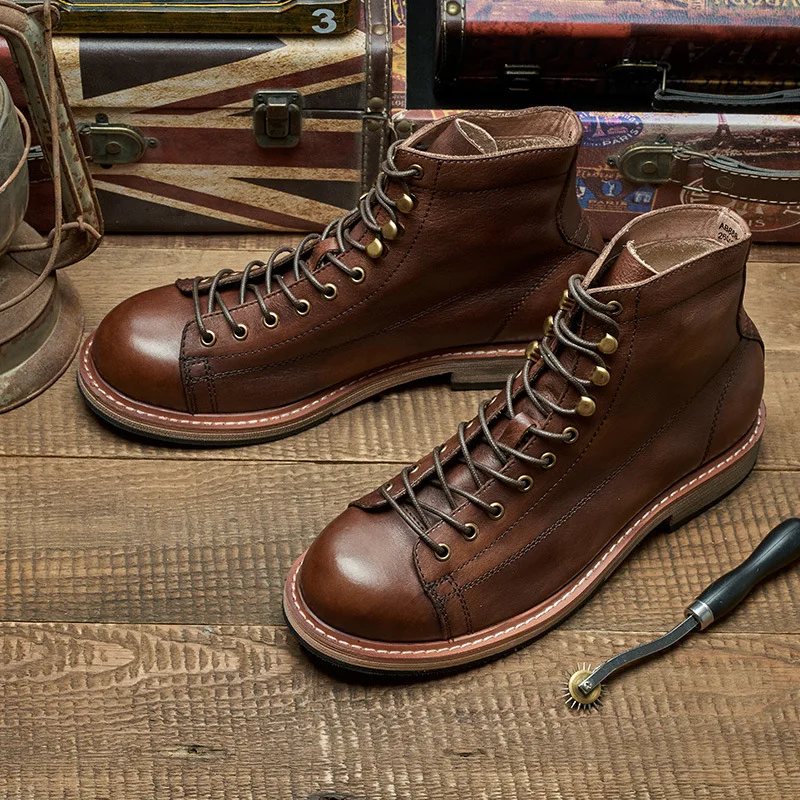 Bottes britanniques faites à l - Leatherwork Boots avis et prix