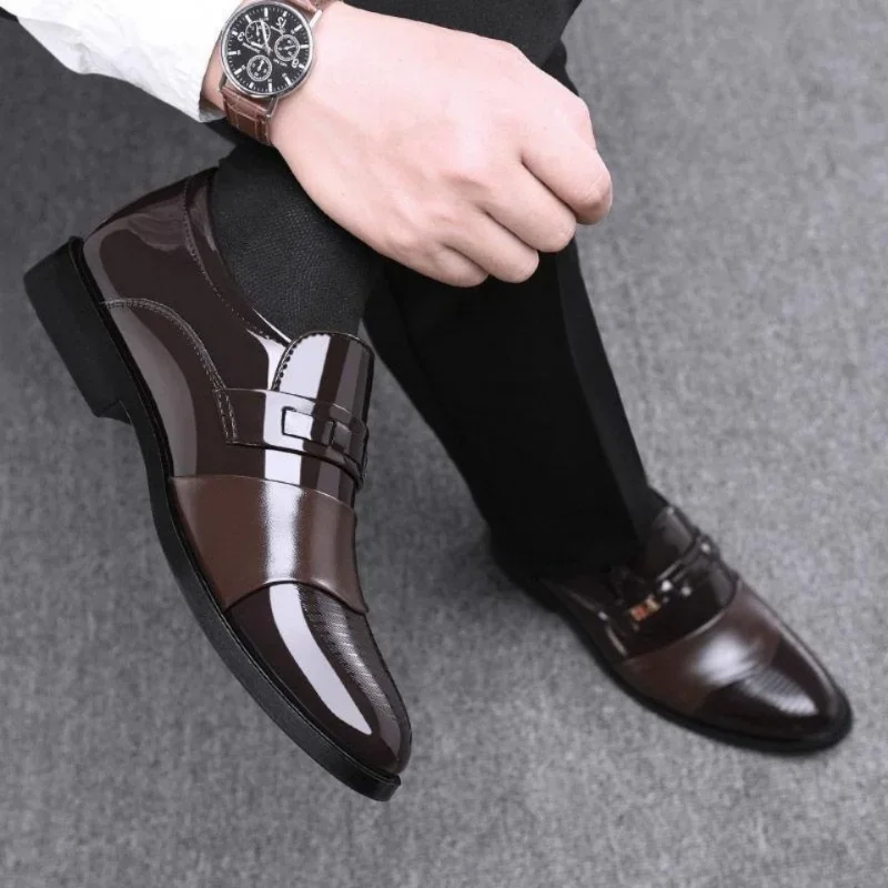Chaussures en cuir pour hommes - Leather Work Oxfords avis et prix