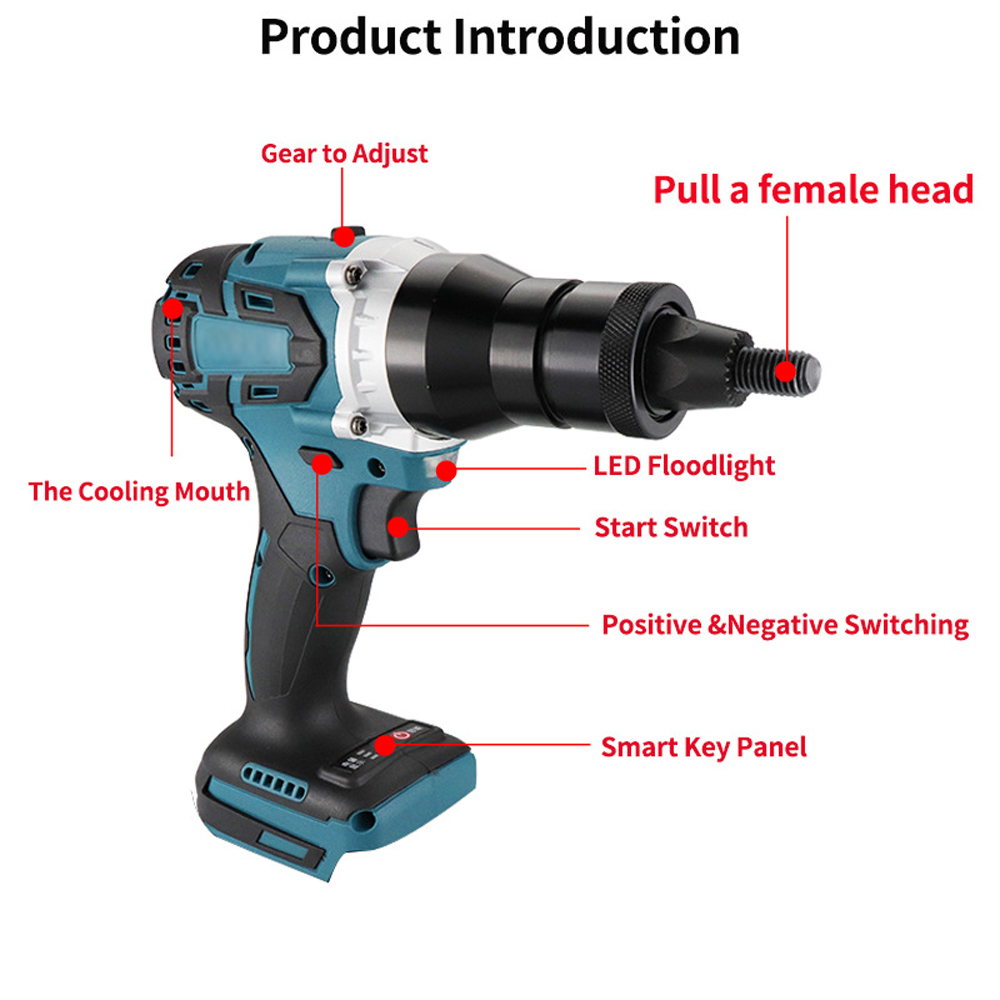 Pistolet de rivetage électriqu - Rivet Setter Tool avis et prix