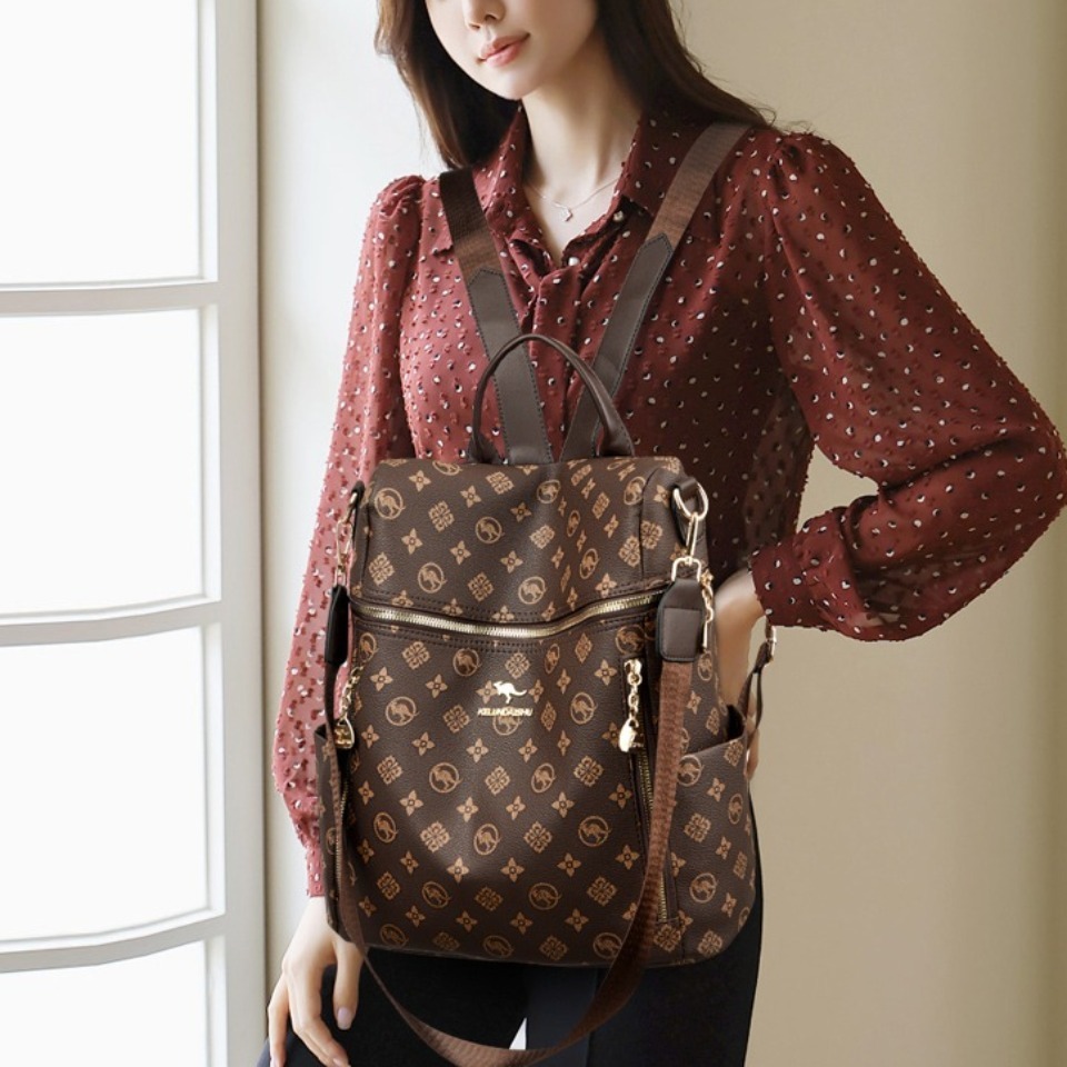 Véritable marque femmes en cui - Leather Work Backpack avis et prix