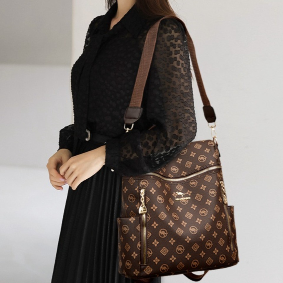 Véritable marque femmes en cui - Leather Work Backpack avis et prix