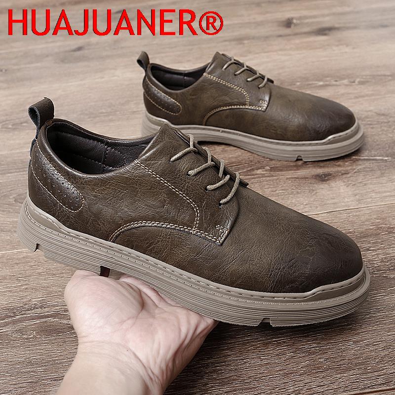 Chaussures formelles pour homm - Leather Work Oxfords avis et prix