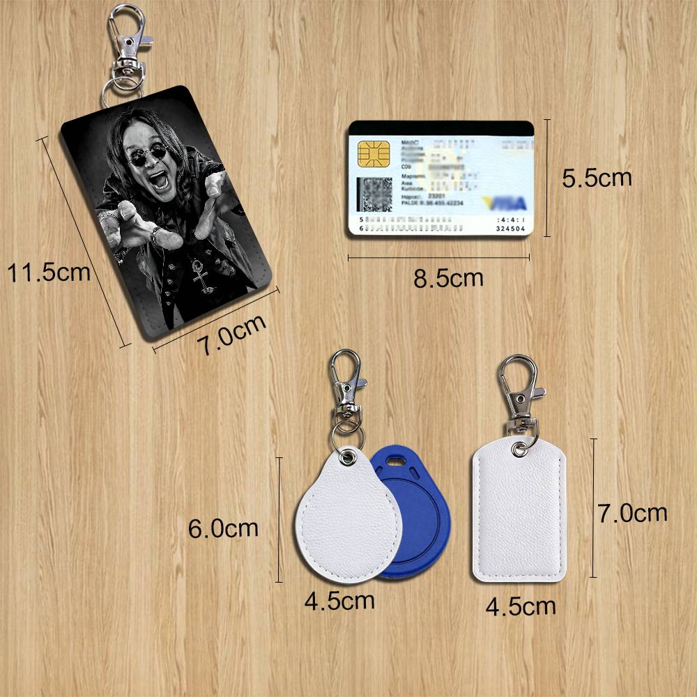 Porte-cartes noir Ozzy pour ca - Leather Work Is avis et prix