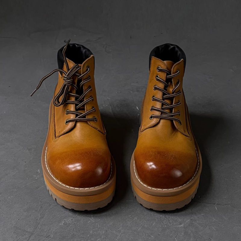 Bottines de Style britannique  - Leatherwork Boots avis et prix