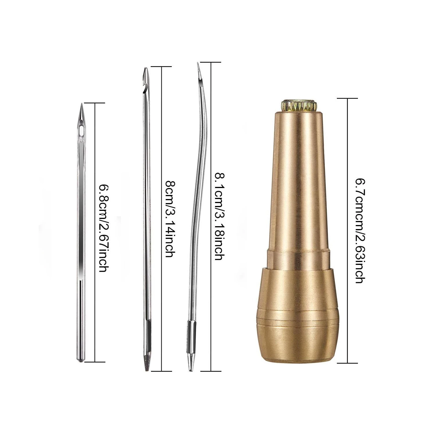 Kit de couture du cuir avec po - Leatherwork Awl avis et prix