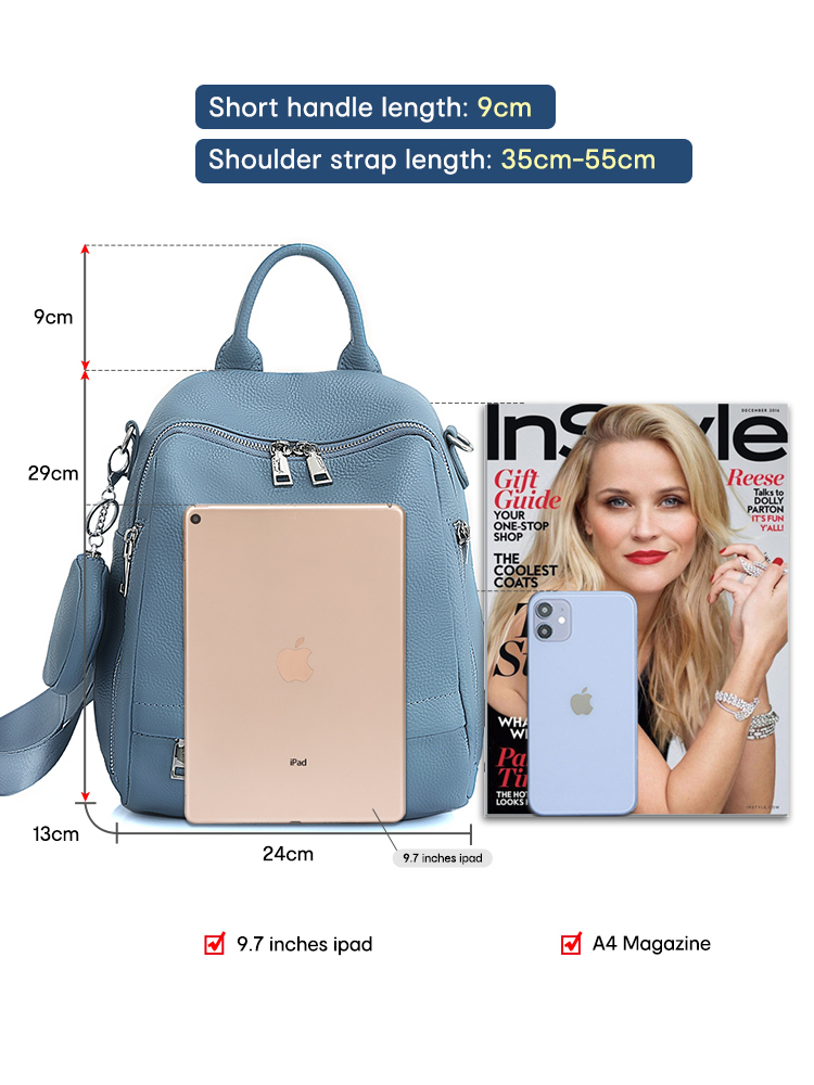 Zency – sac à dos en cuir véri - Leather Work Backpack avis et prix