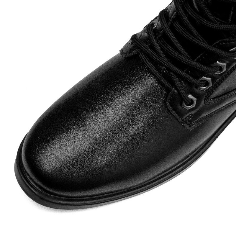 Bottes en cuir à tige haute, b - Leatherwork Boots avis et prix