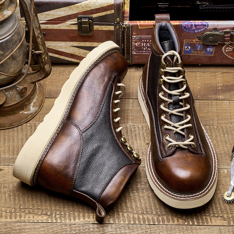 Bottes de travail à bout court - Leatherwork Boots avis et prix