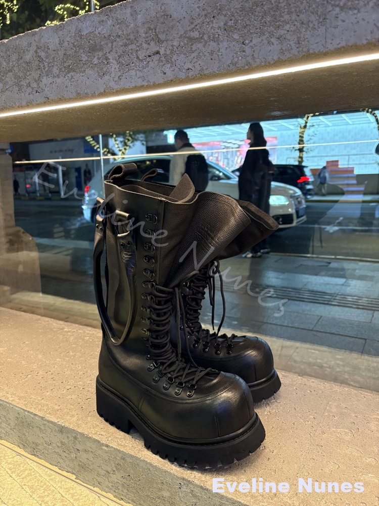 Bottes de moto rétro en cuir v - Leatherwork Boots avis et prix