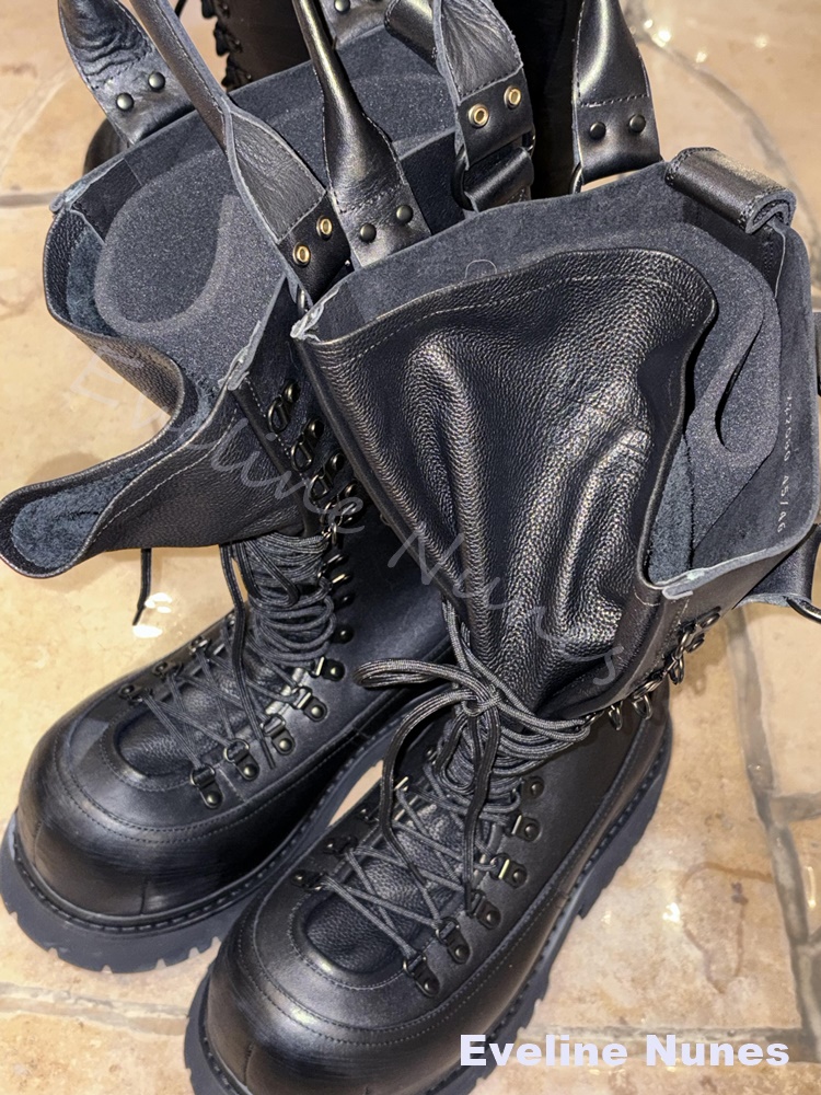 Bottes de moto rétro en cuir v - Leatherwork Boots avis et prix