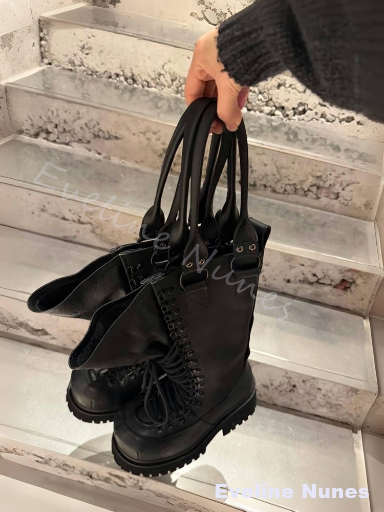 Bottes de moto rétro en cuir v - Leatherwork Boots avis et prix