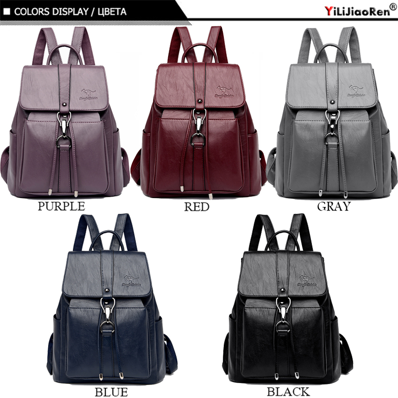 Sac à dos antivol en cuir de g - Leather Work Backpack avis et prix