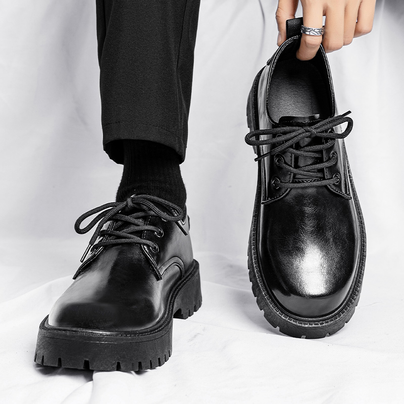 Chaussures décontractées en cu - Leather Work Oxfords avis et prix