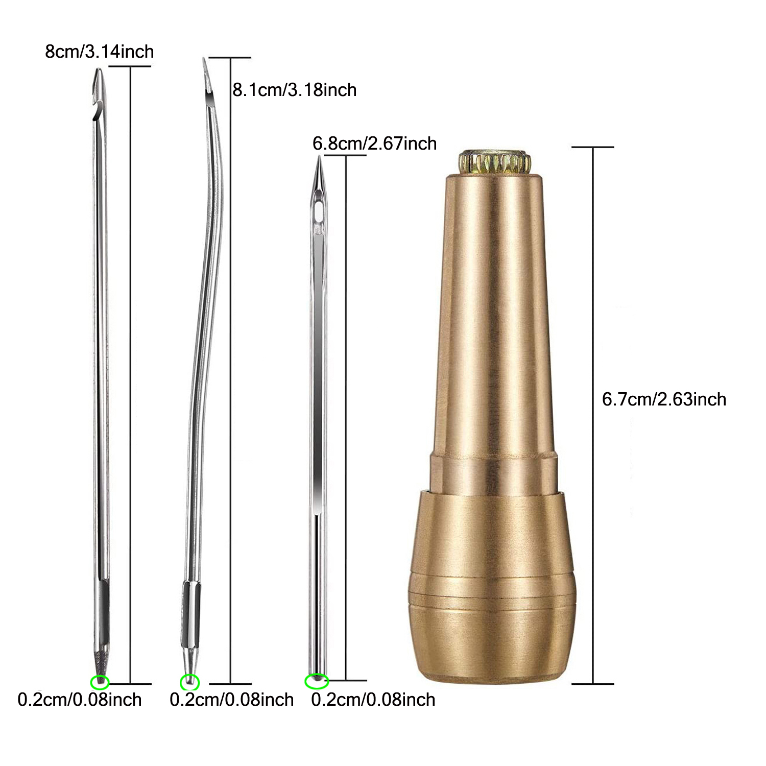 Kit de couture en cuir bricola - Leatherwork Awl avis et prix
