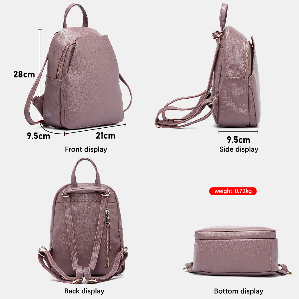Zency Charm – sac à dos 100% c - Leather Work Backpack avis et prix