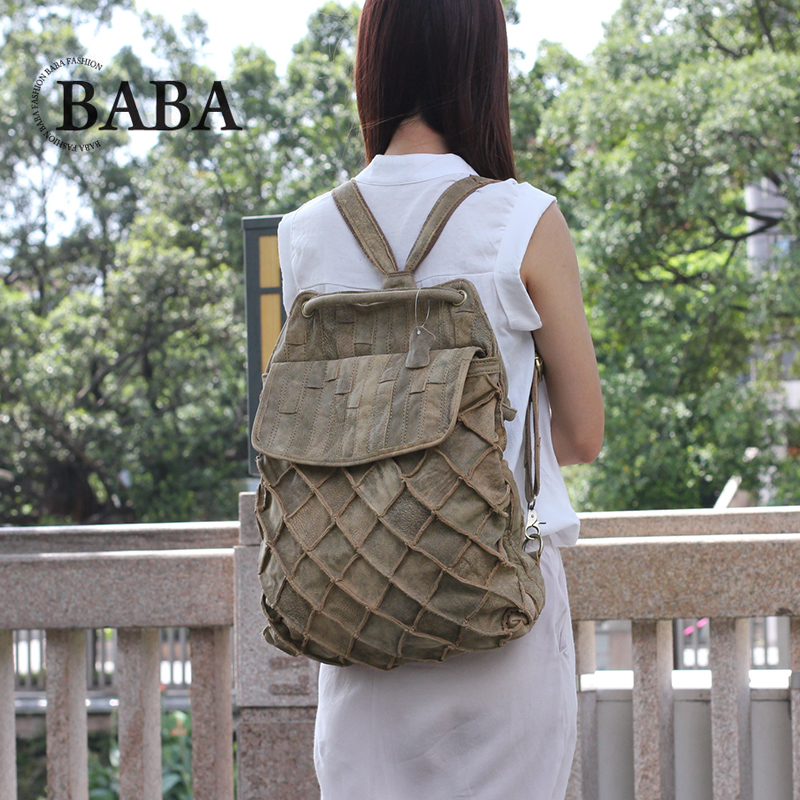 Nouveau sac à dos européen/amé - Leather Work Backpack avis et prix