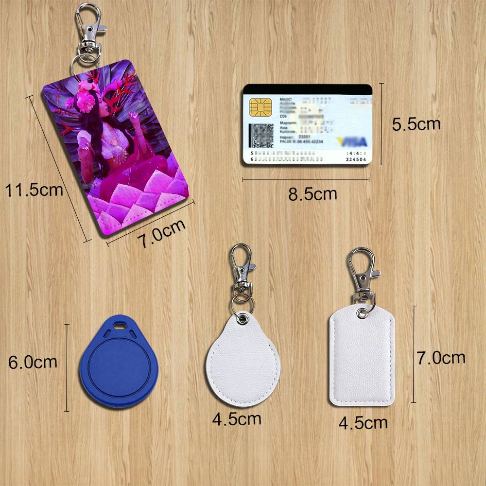 Porte-cartes Doja Cat rouge po - Leather Work Is avis et prix