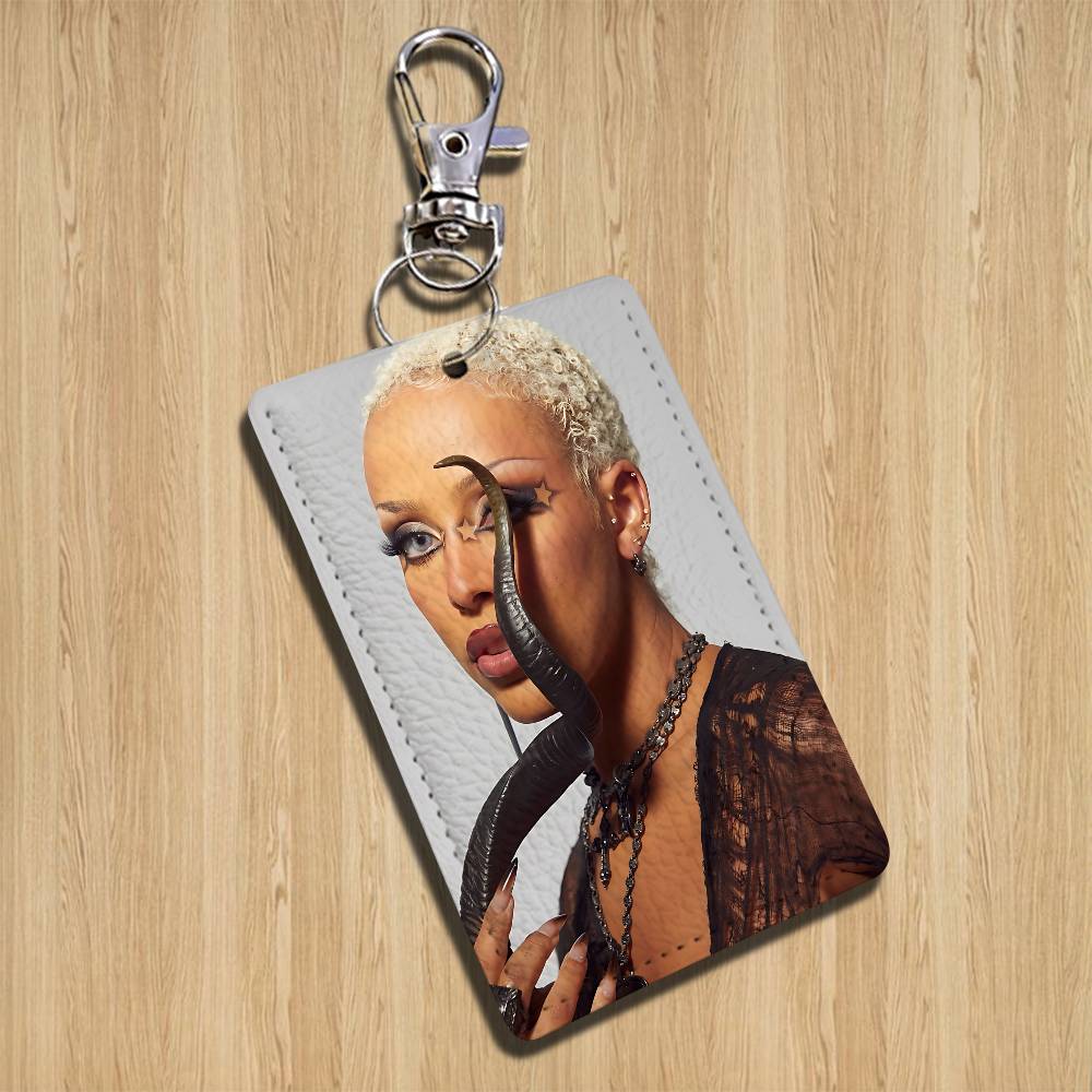 Porte-cartes Doja Cat rouge po - Leather Work Is avis et prix