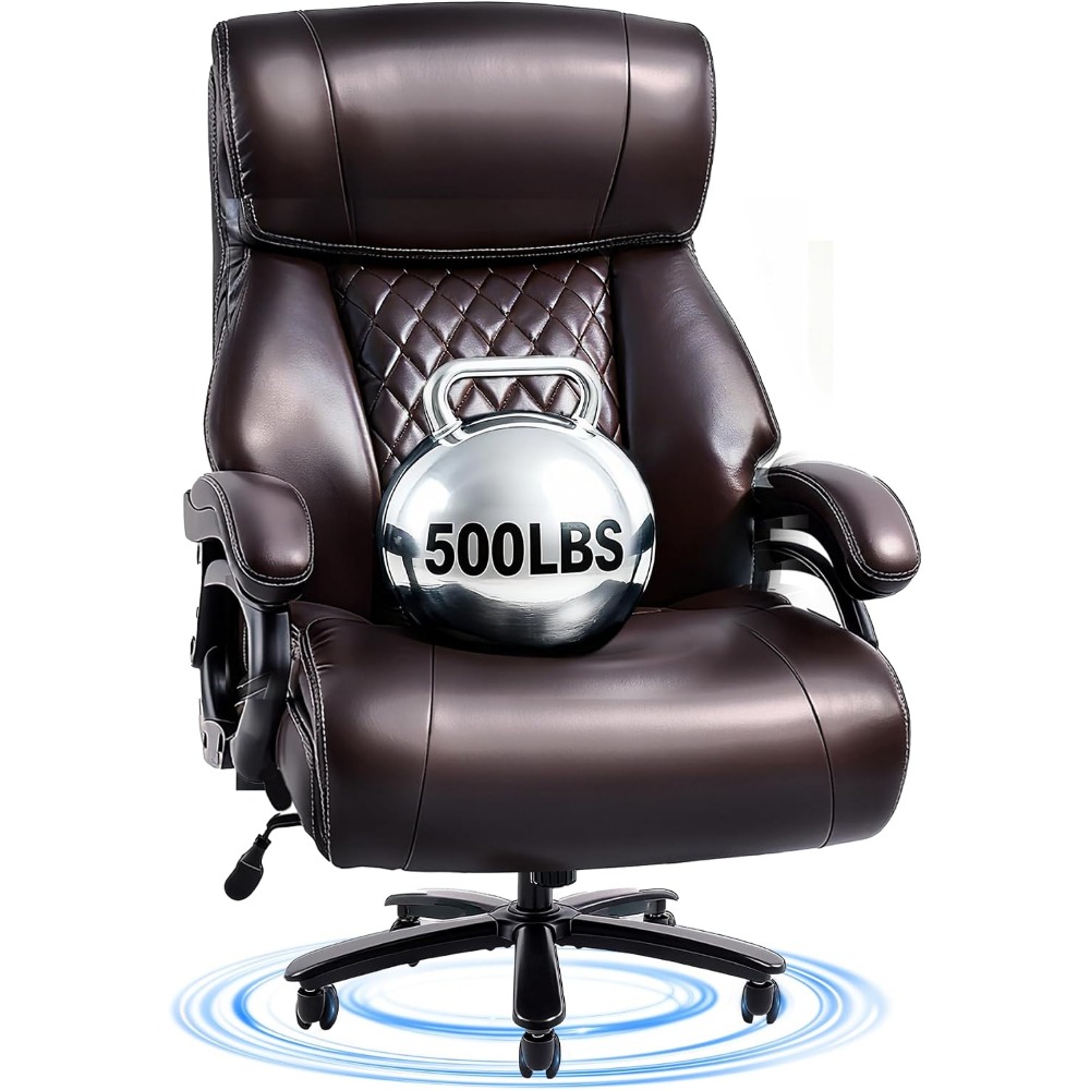 Chaise de bureau haute capacit - Leather Work Is avis et prix