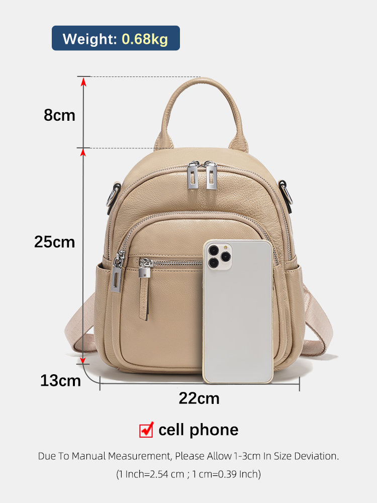 Zency petit sac à dos en cuir  - Leather Work Backpack avis et prix