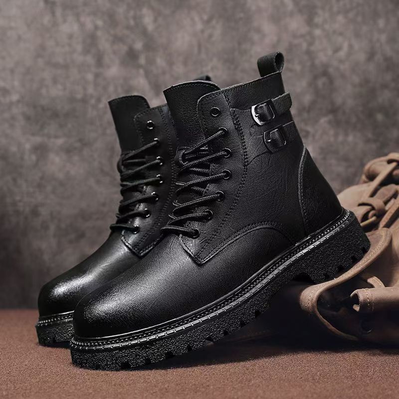 Bottes hautes en cuir véritabl - Leatherwork Boots avis et prix