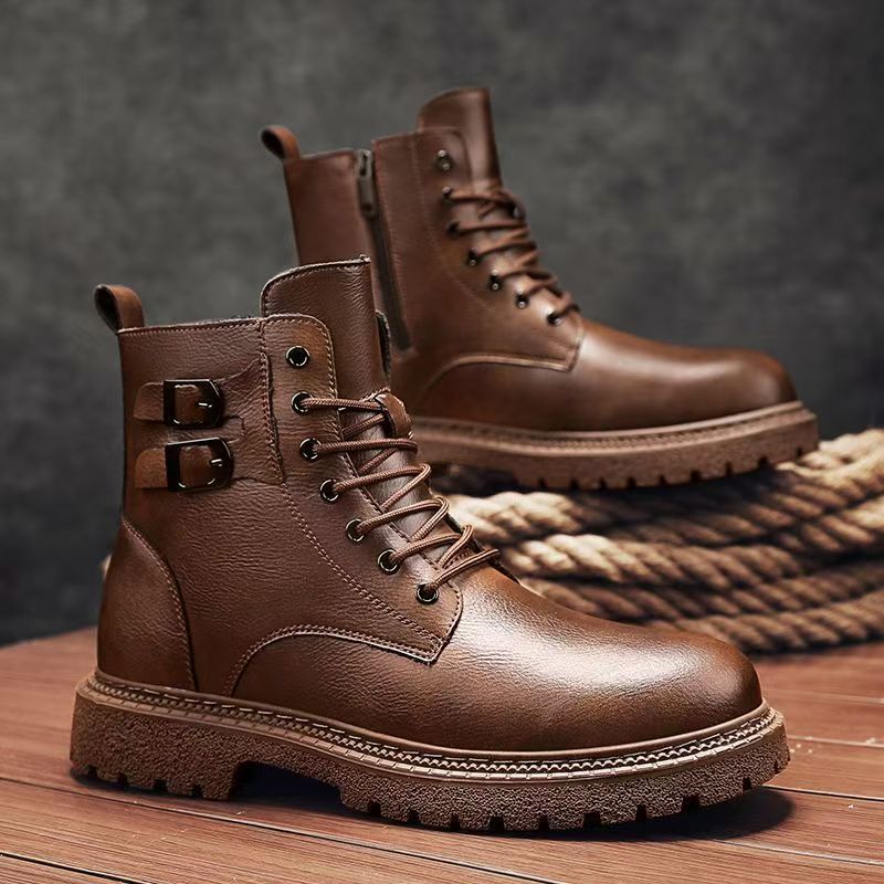 Bottes hautes en cuir véritabl - Leatherwork Boots avis et prix