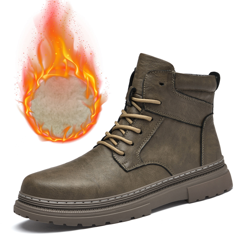 Chaussures chaudes d'hiver en  - Leatherwork Boots avis et prix