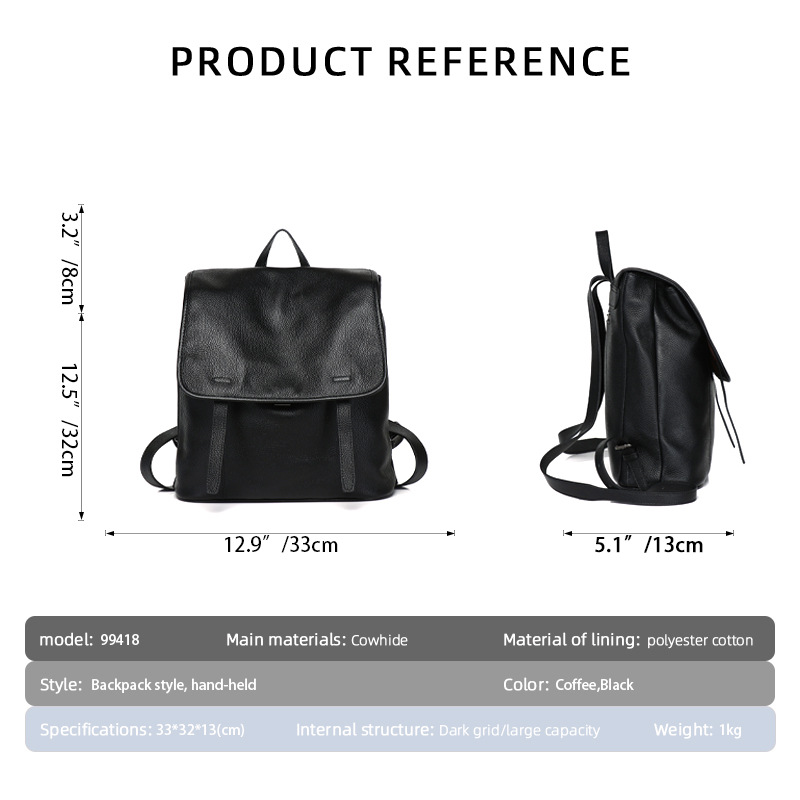 Sac à dos pour femme en cuir d - Leather Work Backpack avis et prix