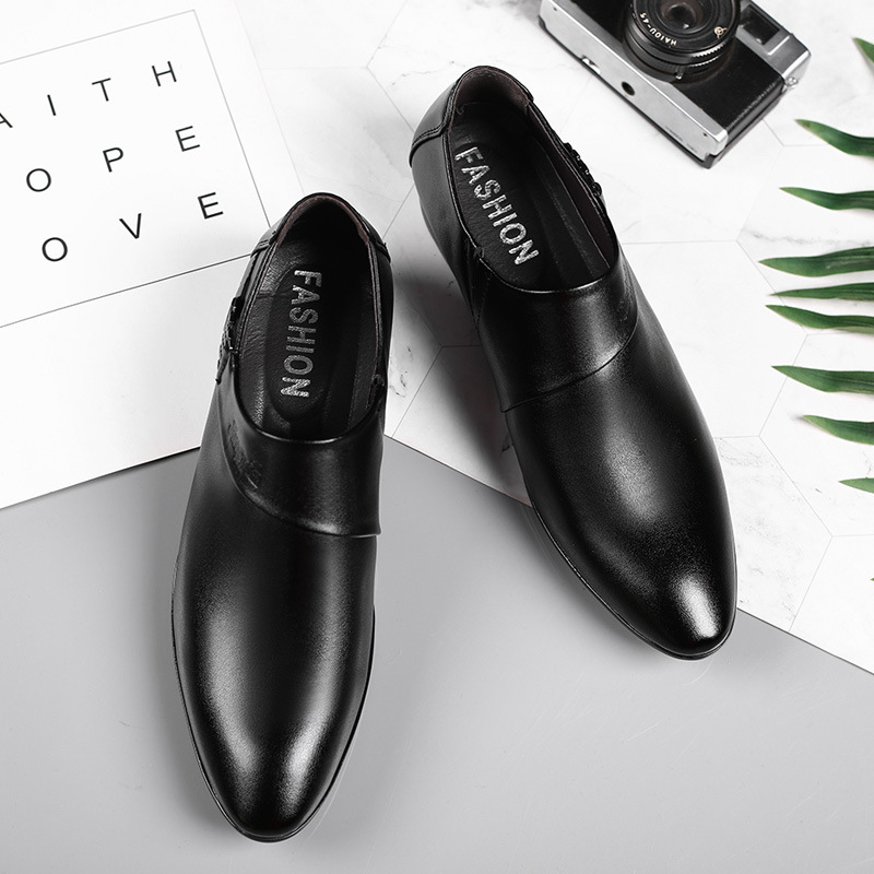 Oxfords chaussures en cuir pou - Leather Work Oxfords avis et prix