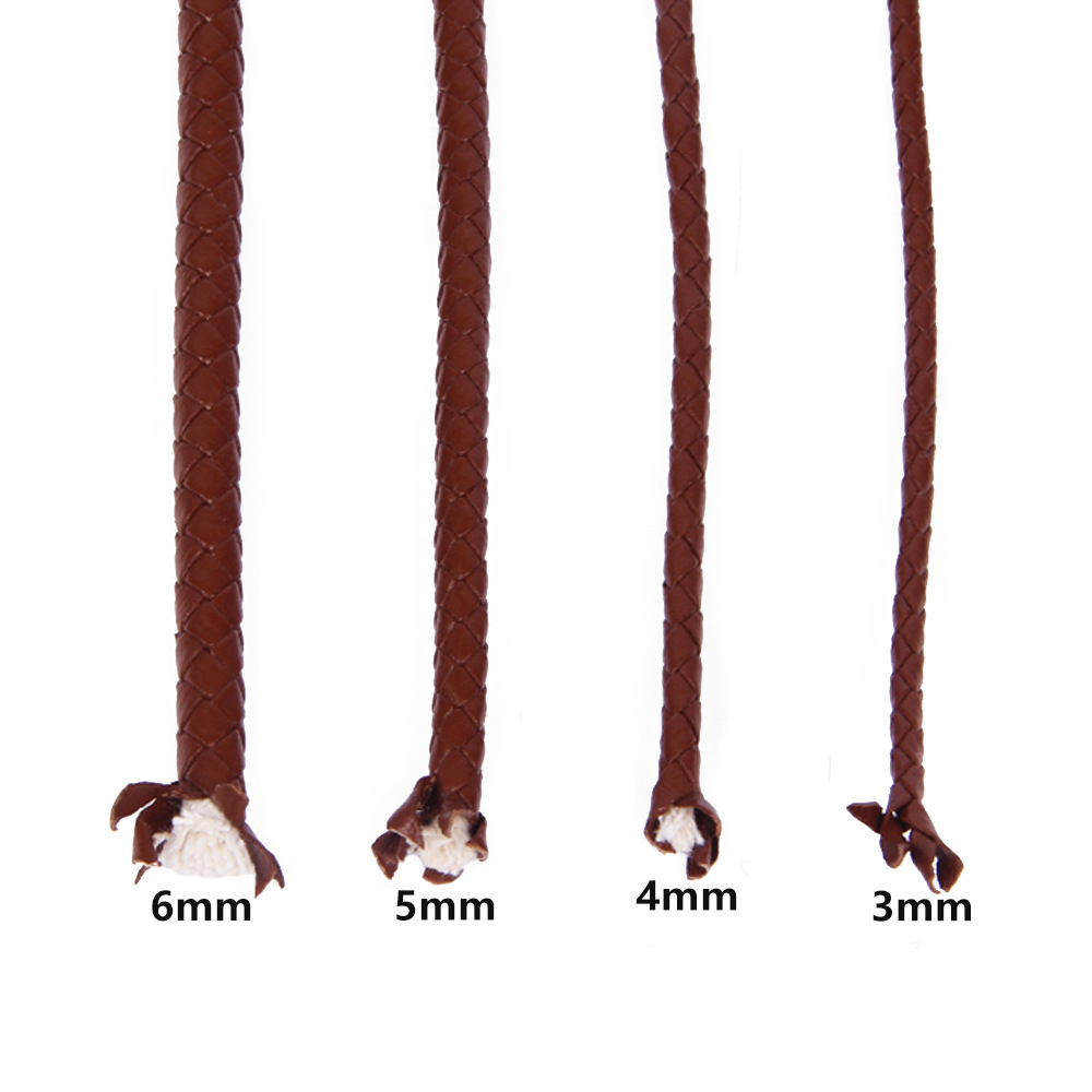 1 mètre 3mm 4mm 5mm 6mm rond e - Leatherwork Diy avis et prix