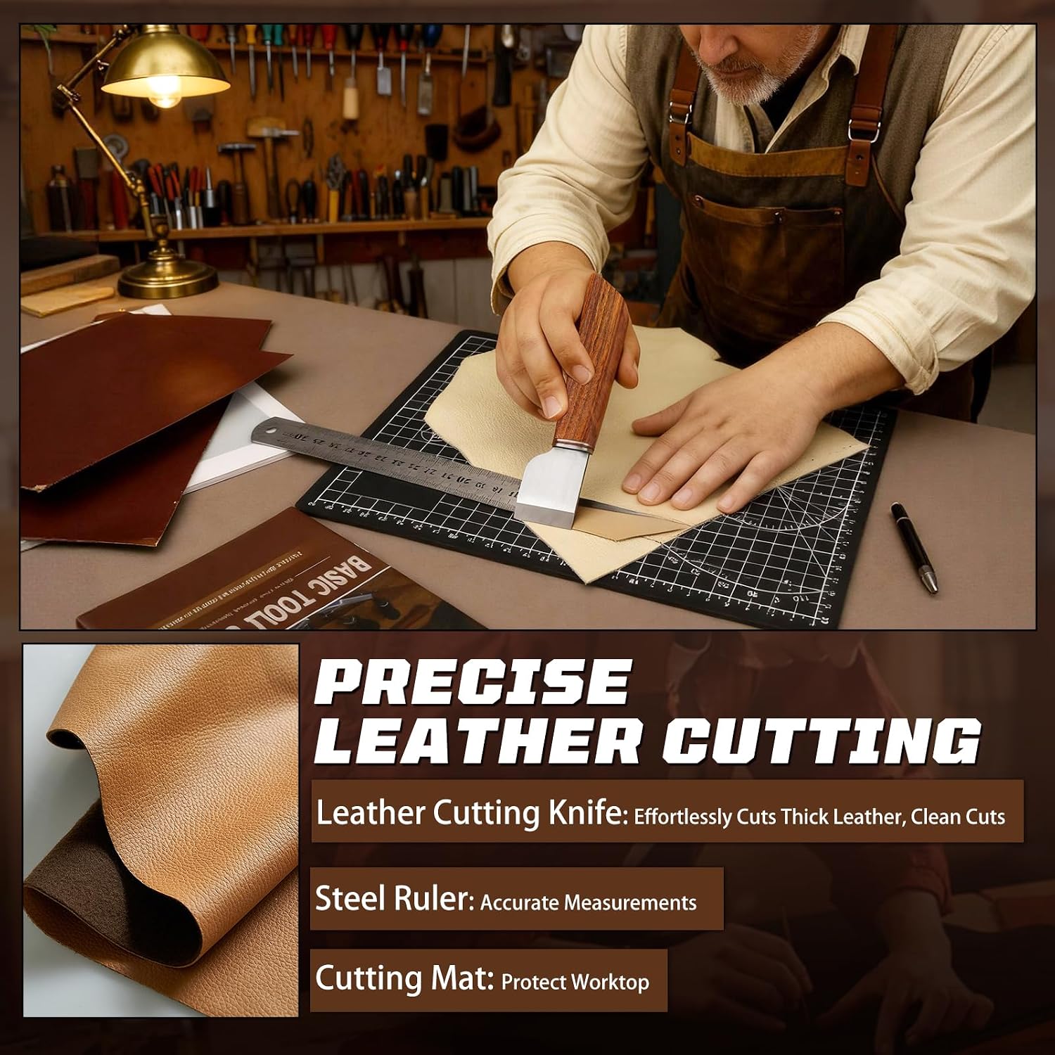 Kit de travail du cuir, outils - Leather Work Is avis et prix