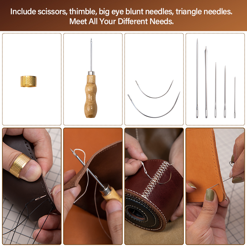 WUTA Kit de réparation du cuir - Leatherwork Awl avis et prix