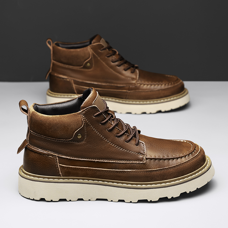 Bottes de travail montantes ma - Leatherwork Boots avis et prix
