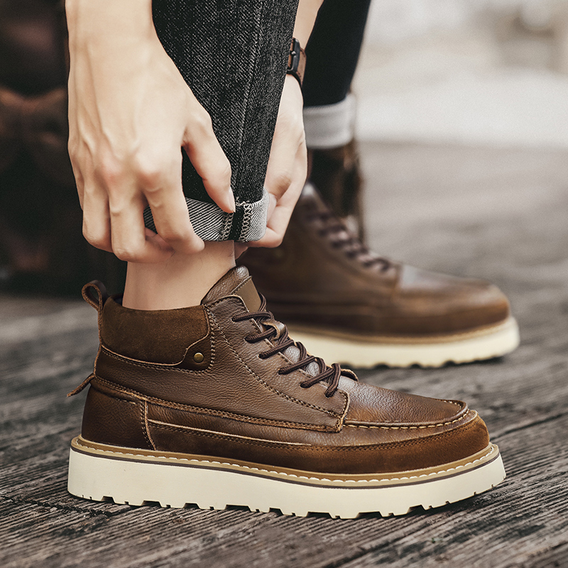 Bottes de travail montantes ma - Leatherwork Boots avis et prix