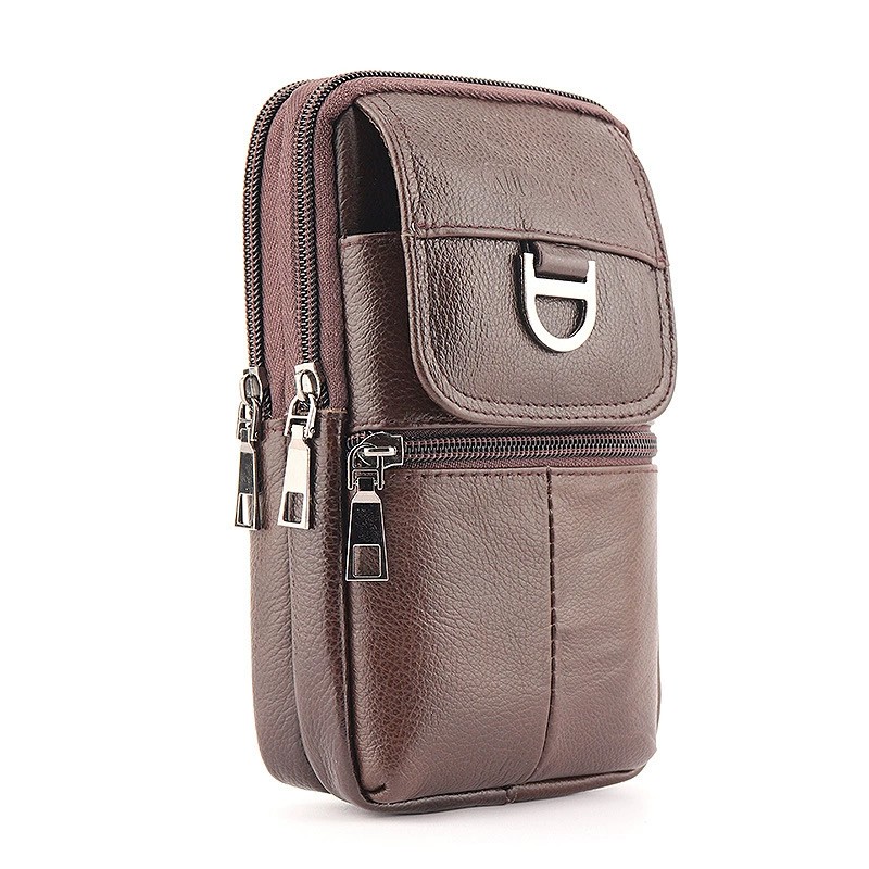 Sac banane en cuir pour homme  - Leather Work Backpack avis et prix